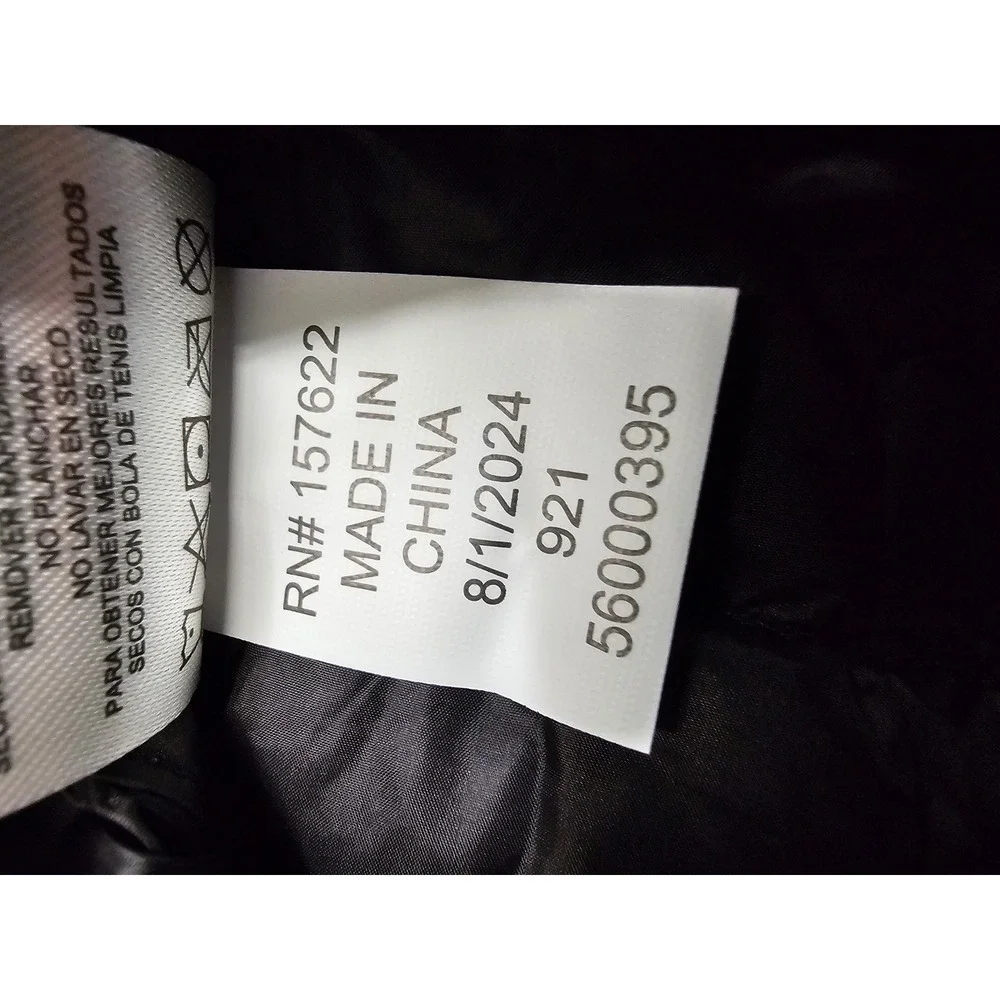Eddie Bauer Youth Down Packable Jacket Black Kids Size Medium‎ 7/8 E934OW903 NEW